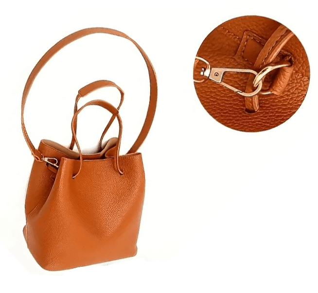 4 Piece Faux Leather Purse Set Tote Handbag Wristlet - The Tote Place