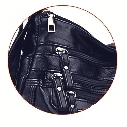 Trendy Blue Crossbody Messenger Handbag - The Tote Place
