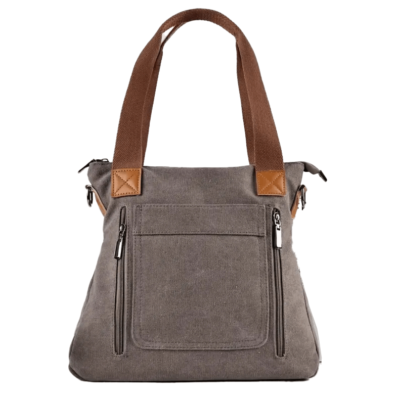 Versatile Lightweight Classic Canvas Shoulder Bag - The Tote Place