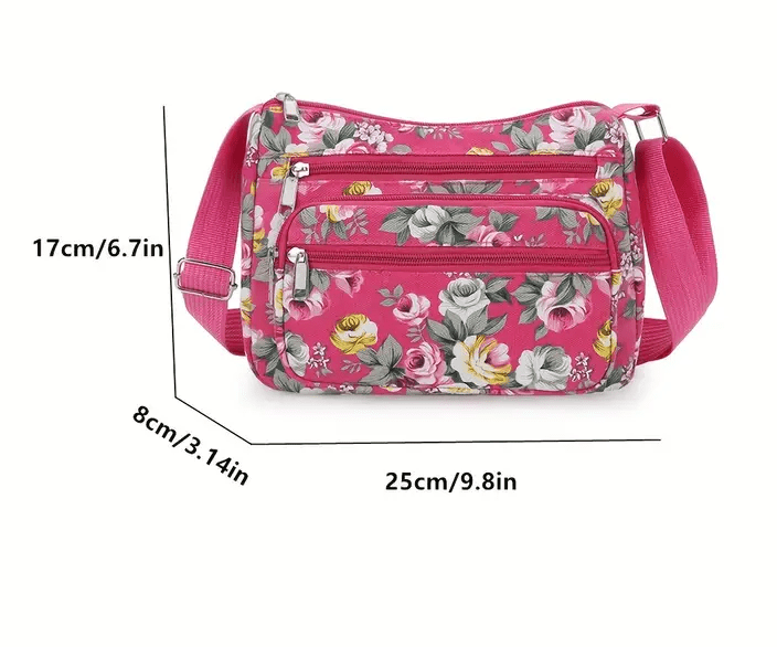 Pockets Galore Crossbody Purse - The Tote Place