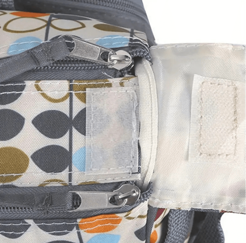 5 Piece Essential Waterproof Diaper Bag Set With Changing Pad - The Tote Place