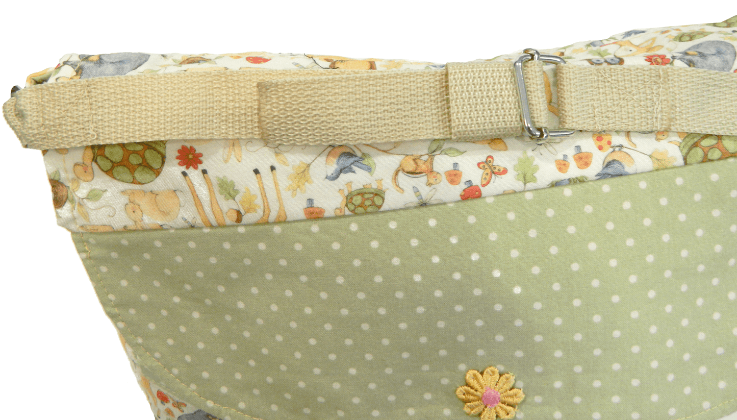 Woodland Animals Theme Handmade Diaper Bag - The Tote Place