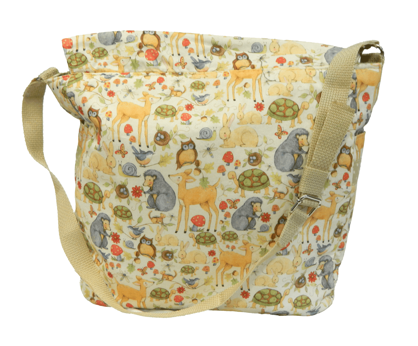 Woodland Animals Theme Handmade Diaper Bag - The Tote Place