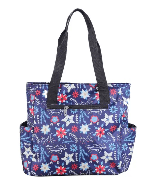 Women's Casual Floral Print Waterproof Tote Handbag Purse - The Tote Place