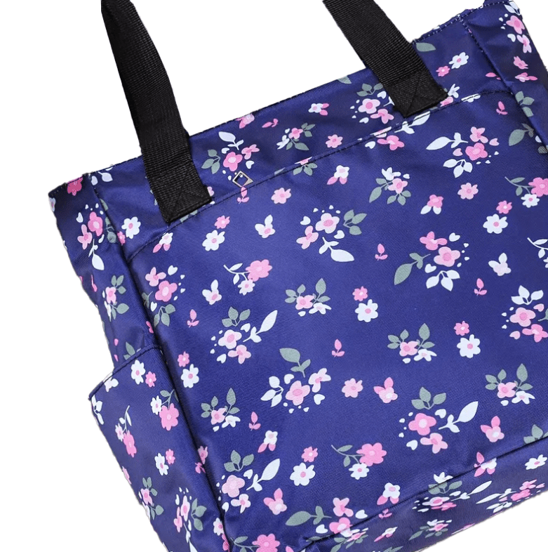 Women's Casual Floral Print Waterproof Tote Handbag Purse - The Tote Place
