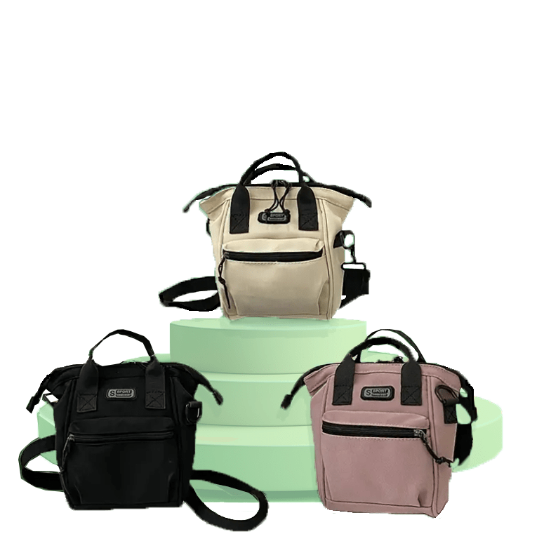 Multi - Functional Canvas Bucket Style Handbag Tote Camera Bag - The Tote Place