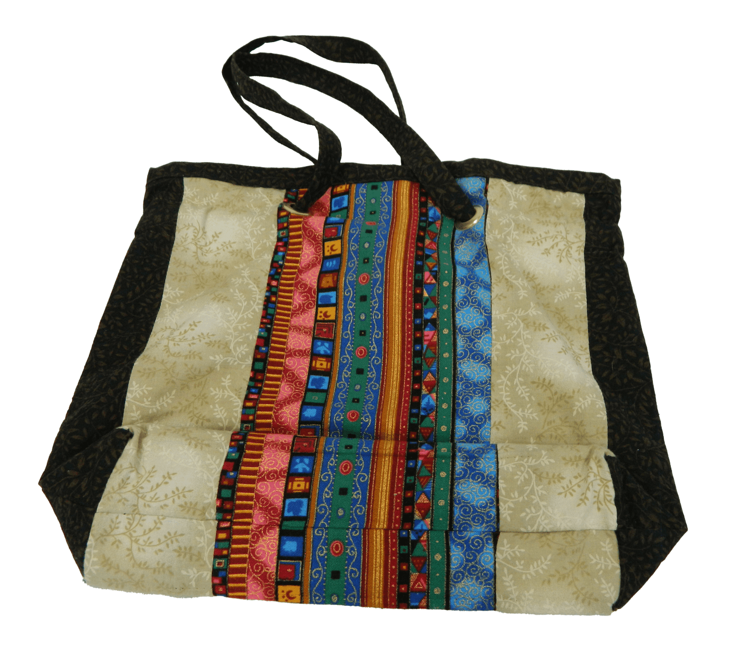Colorful Handmade Drawstring Hobo Style Purse Tote - The Tote Place