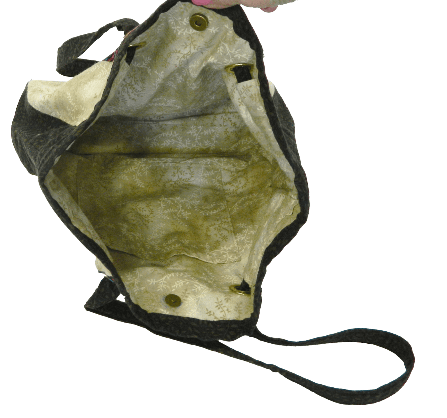 Colorful Handmade Drawstring Hobo Style Purse Tote - The Tote Place