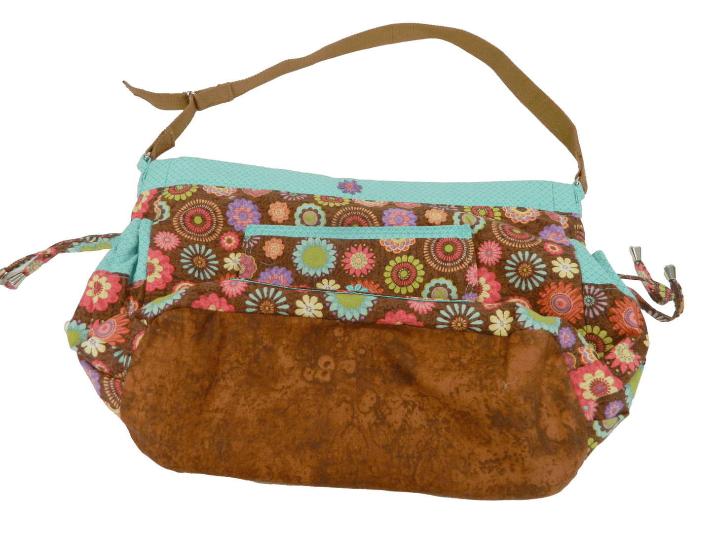 Handmade Boho Style Colorful Diaper Bag Carry All - The Tote Place