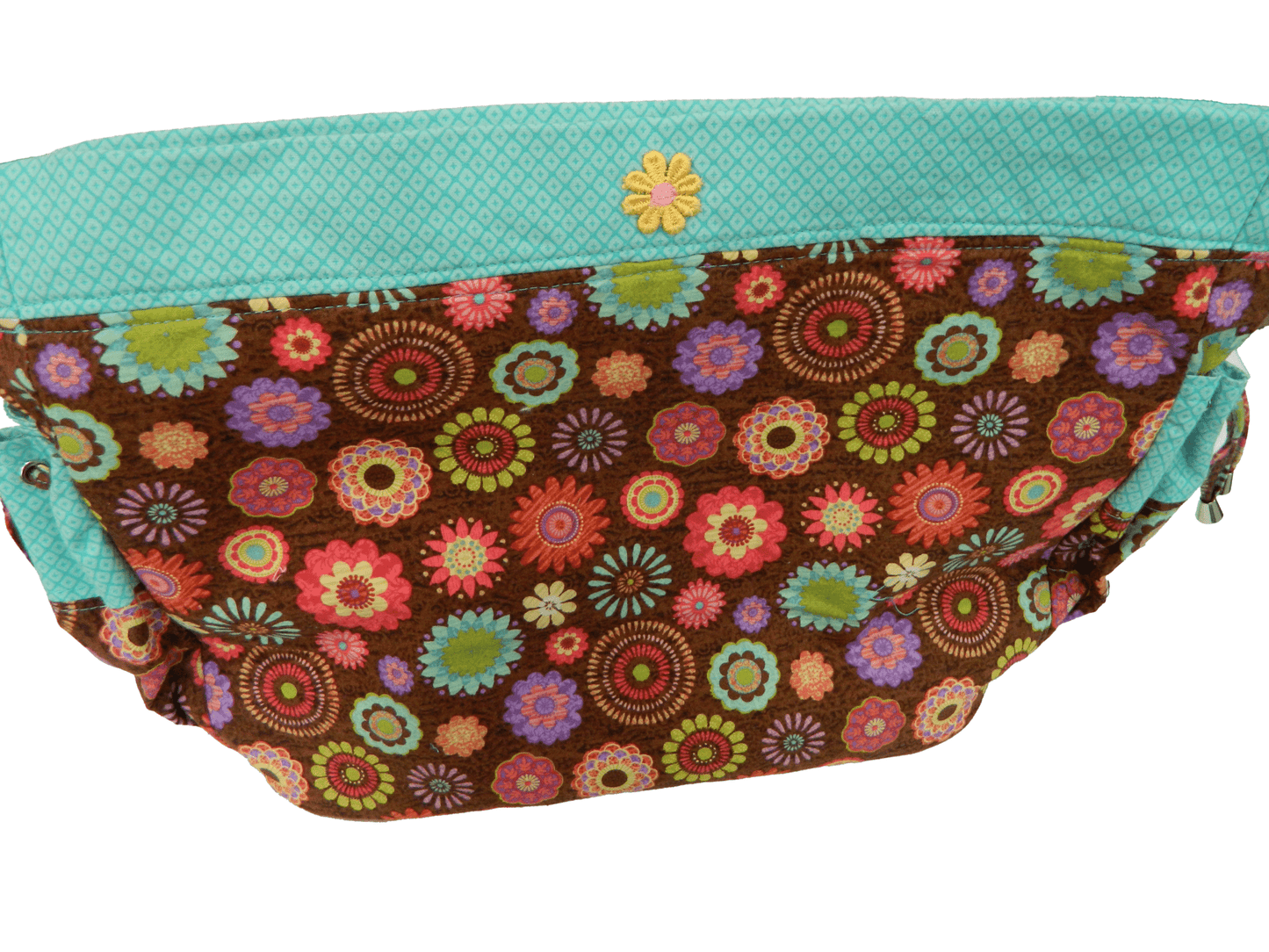 Handmade Boho Style Colorful Diaper Bag Carry All - The Tote Place