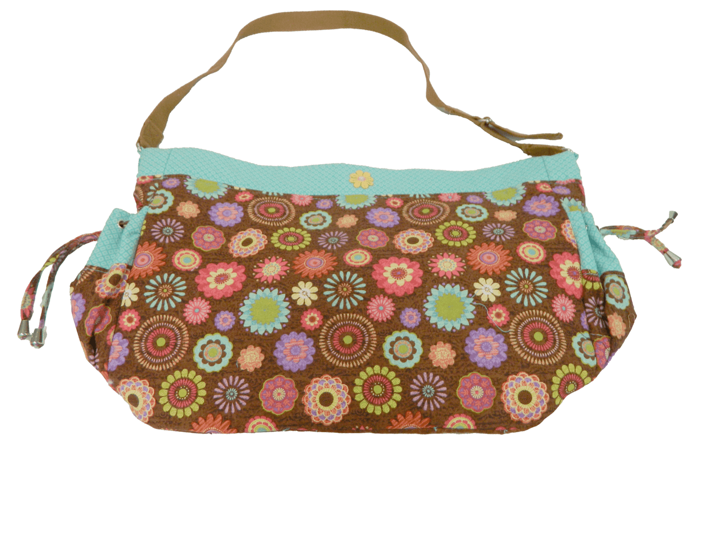 Handmade Boho Style Colorful Diaper Bag Carry All - The Tote Place