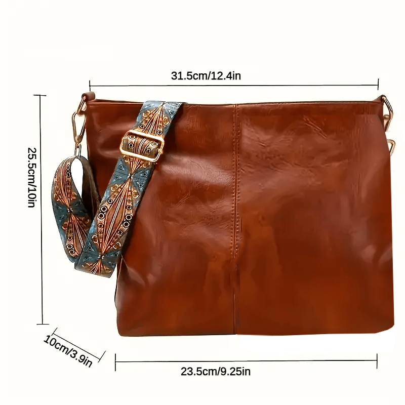 Vintage Style Soft Hobo Shoulder Handbag Tote - The Tote Place