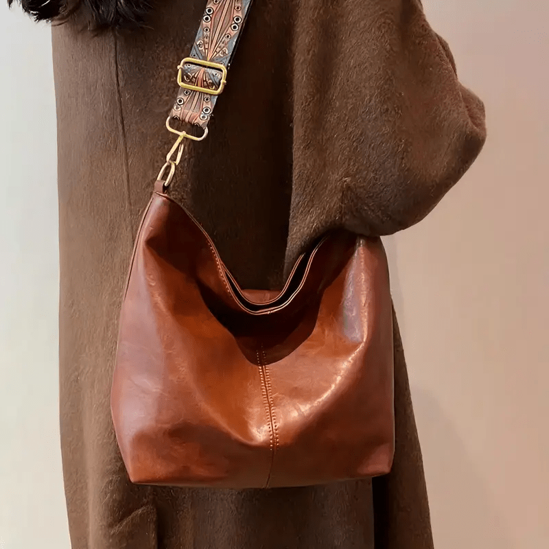 Vintage Style Soft Hobo Shoulder Handbag Tote - The Tote Place