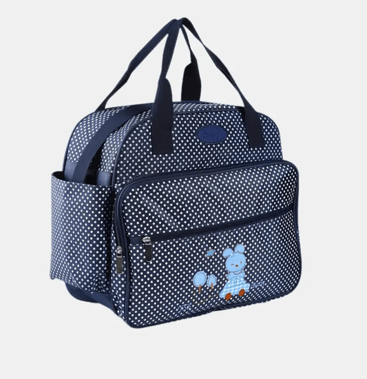 Large Polka Dot Waterproof Diaper Bag - The Tote Place