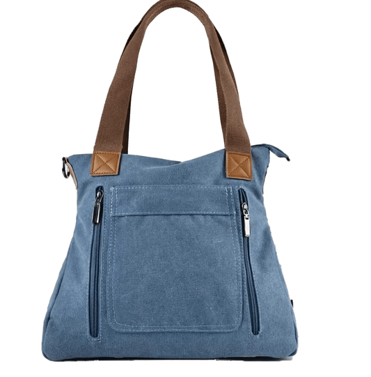 Versatile Lightweight Classic Canvas Shoulder Bag - The Tote Place