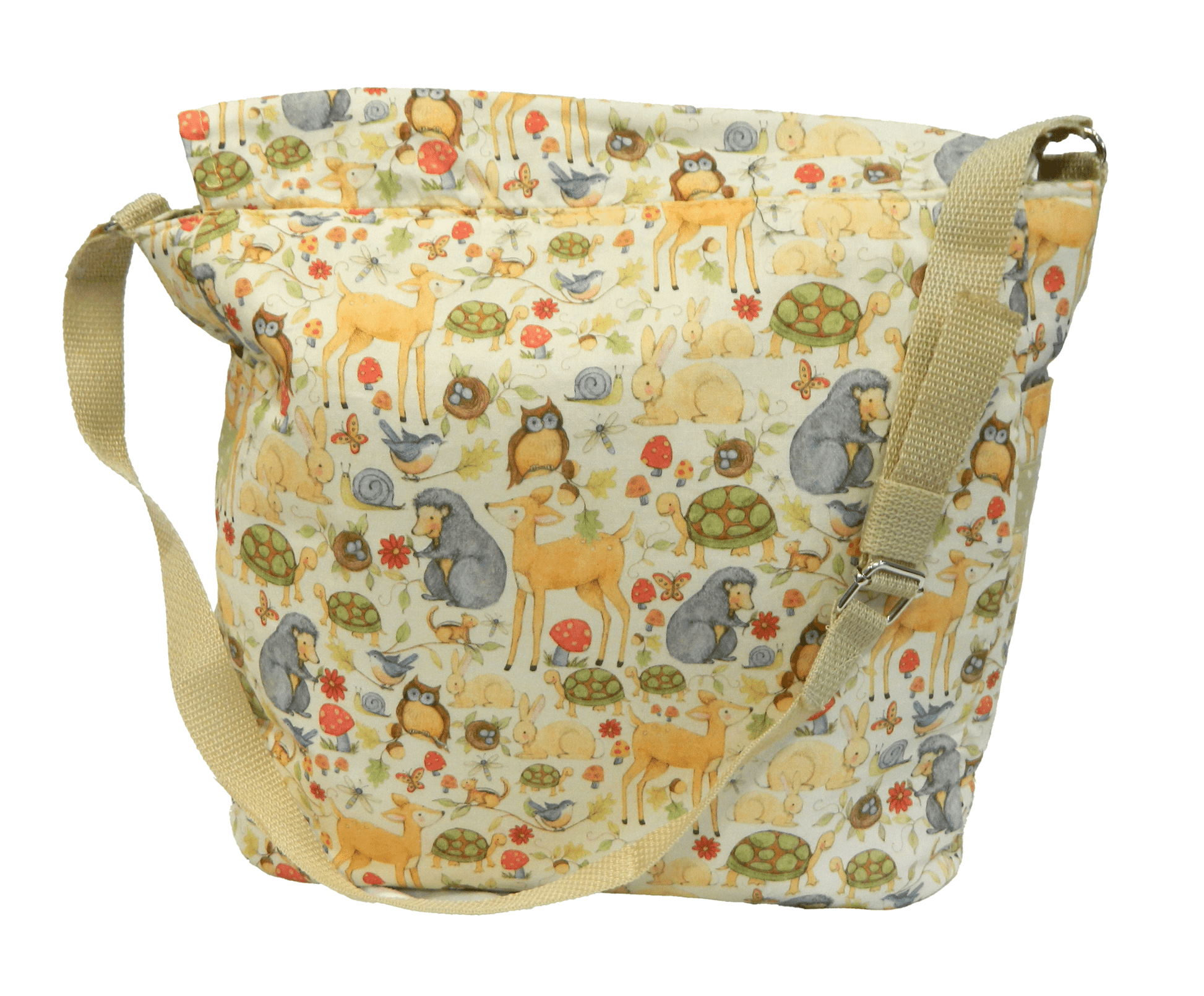 Woodland Animals Theme Handmade Diaper Bag - The Tote Place