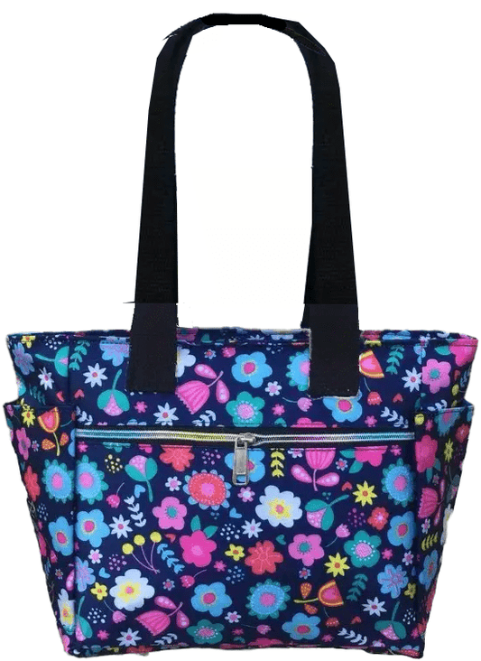 Lively Bright Patterned Waterproof Tote Purse - The Tote Place