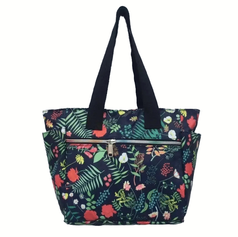 Lively Bright Patterned Waterproof Tote Purse - The Tote Place