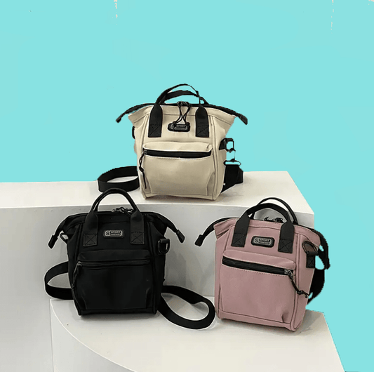 Multi - Functional Canvas Bucket Style Handbag Tote Camera Bag - The Tote Place