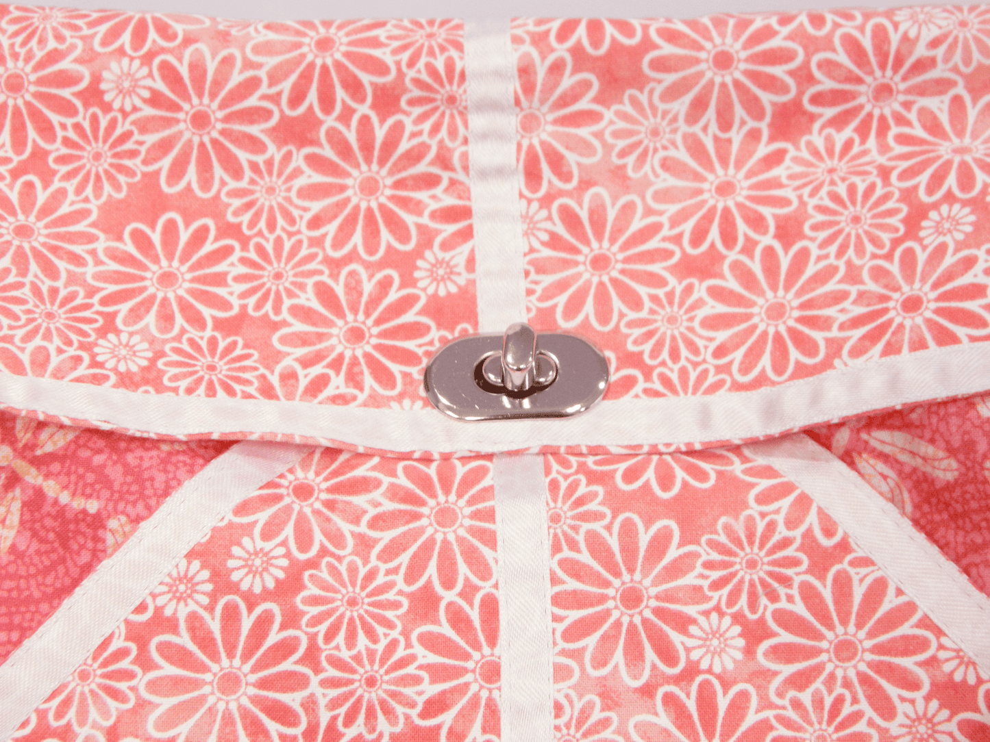 Flowers and Dragonflies Handmade Diaper Bag - The Tote Place