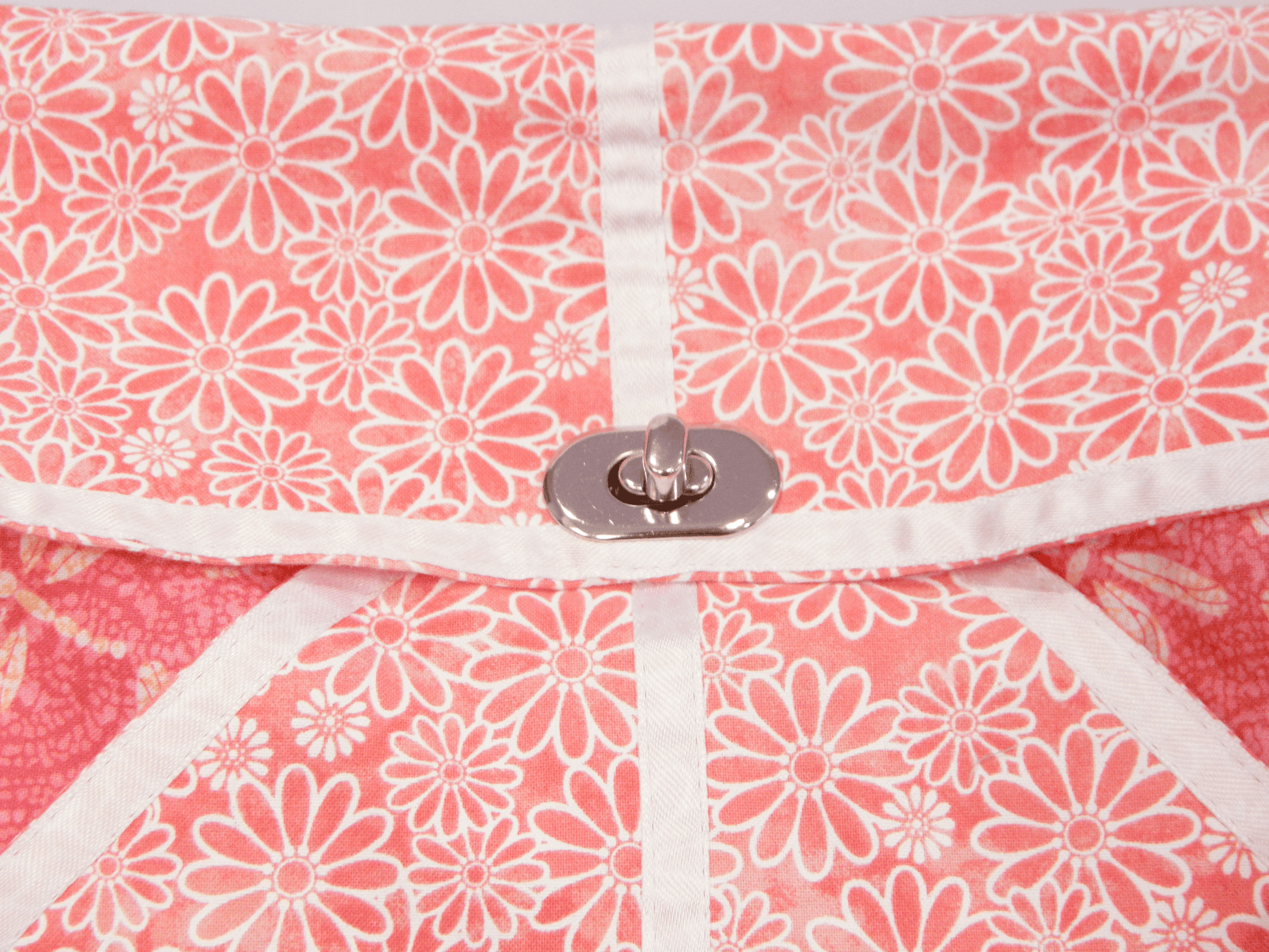 Flowers and Dragonflies Handmade Diaper Bag - The Tote Place