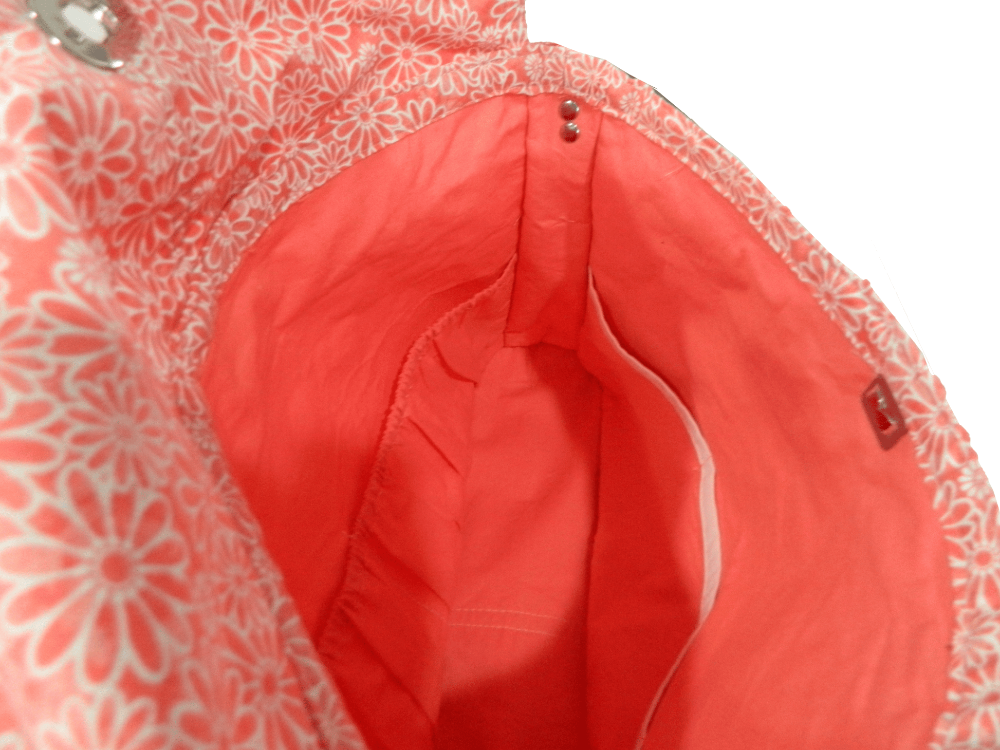 Flowers and Dragonflies Handmade Diaper Bag - The Tote Place