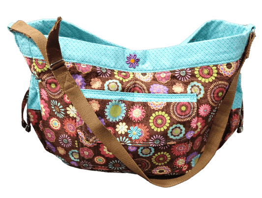 Handmade Boho Style Colorful Diaper Bag Carry All - The Tote Place